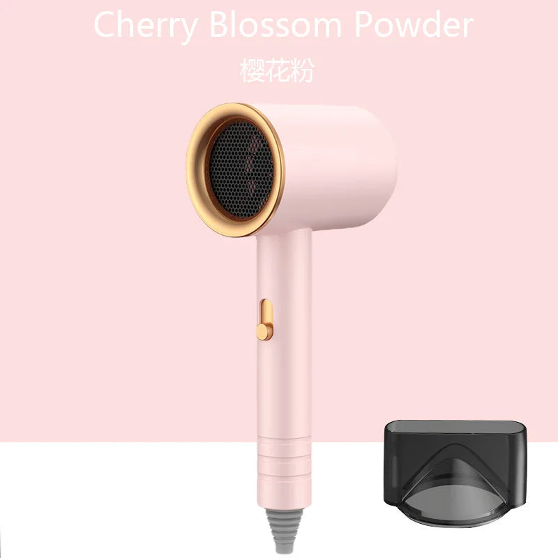 Free Shipping Home Professional Blower Blue Light Negative Ion Hair Care Electric Hair Brush Low Noise Low Radiation Dryer